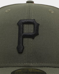 New Era Pittsburgh Pirates 'Olive Black' 59FIFTY Fitted Olive/Black
