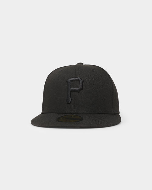 New Era Pittsburgh Pirates 'Black On Black' 59FIFTY Fitted Black/Black