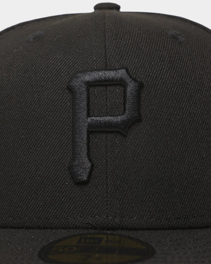 New Era Pittsburgh Pirates 'Black On Black' 59FIFTY Fitted Black/Black