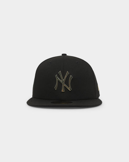 New Era New York Yankees 'Black Gold' 59FIFTY Fitted Black/Gold Metallic