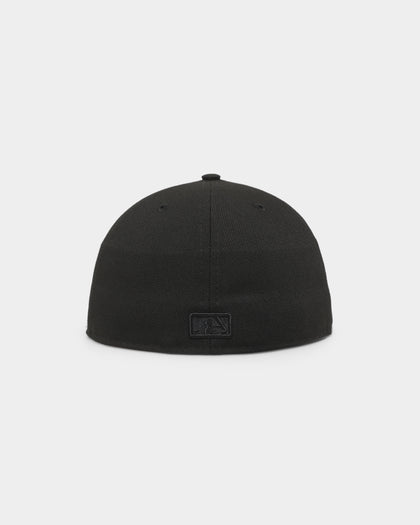 New Era New York Yankees 'Metal Badge' 59FIFTY Fitted Black/Black