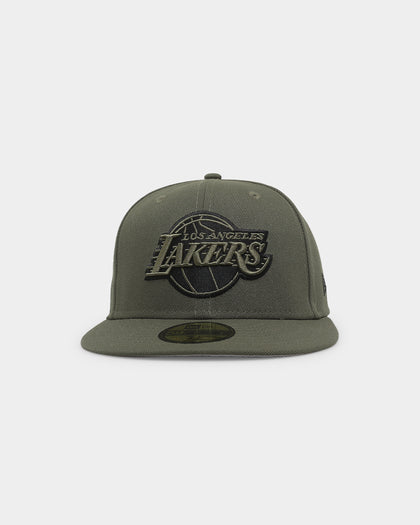 New Era Los Angeles Lakers 'Olive Black' 59 FIFTY Fitted Olive/Black