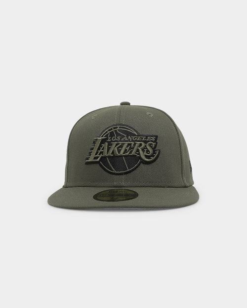 New Era Los Angeles Lakers 'Olive Black' 59 FIFTY Fitted Olive/Black