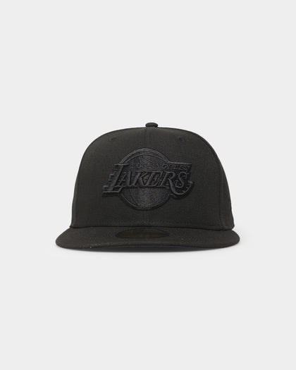 New Era Los Angeles Lakers 'Black On Black' 59FIFTY Fitted Black/Black