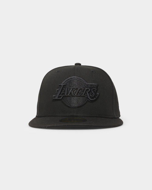 New Era Los Angeles Lakers 'Black On Black' 59FIFTY Fitted Black/Black