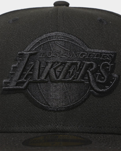 New Era Los Angeles Lakers 'Black On Black' 59FIFTY Fitted Black/Black