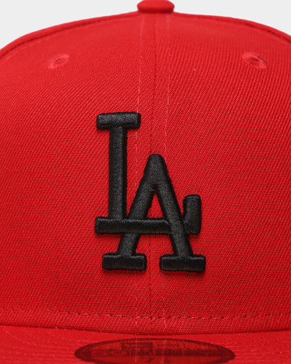 New Era Los Angeles Dodgers 'Core Scarlet/Black' 59FIFTY Fitted Scarlet/Black