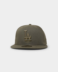 New Era Los Angeles Dodgers 'Core Olive Tonal' 59FIFTY Fitted Olive