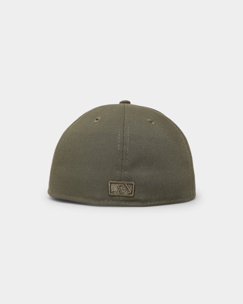 New Era Los Angeles Dodgers 'Core Olive Tonal' 59FIFTY Fitted Olive