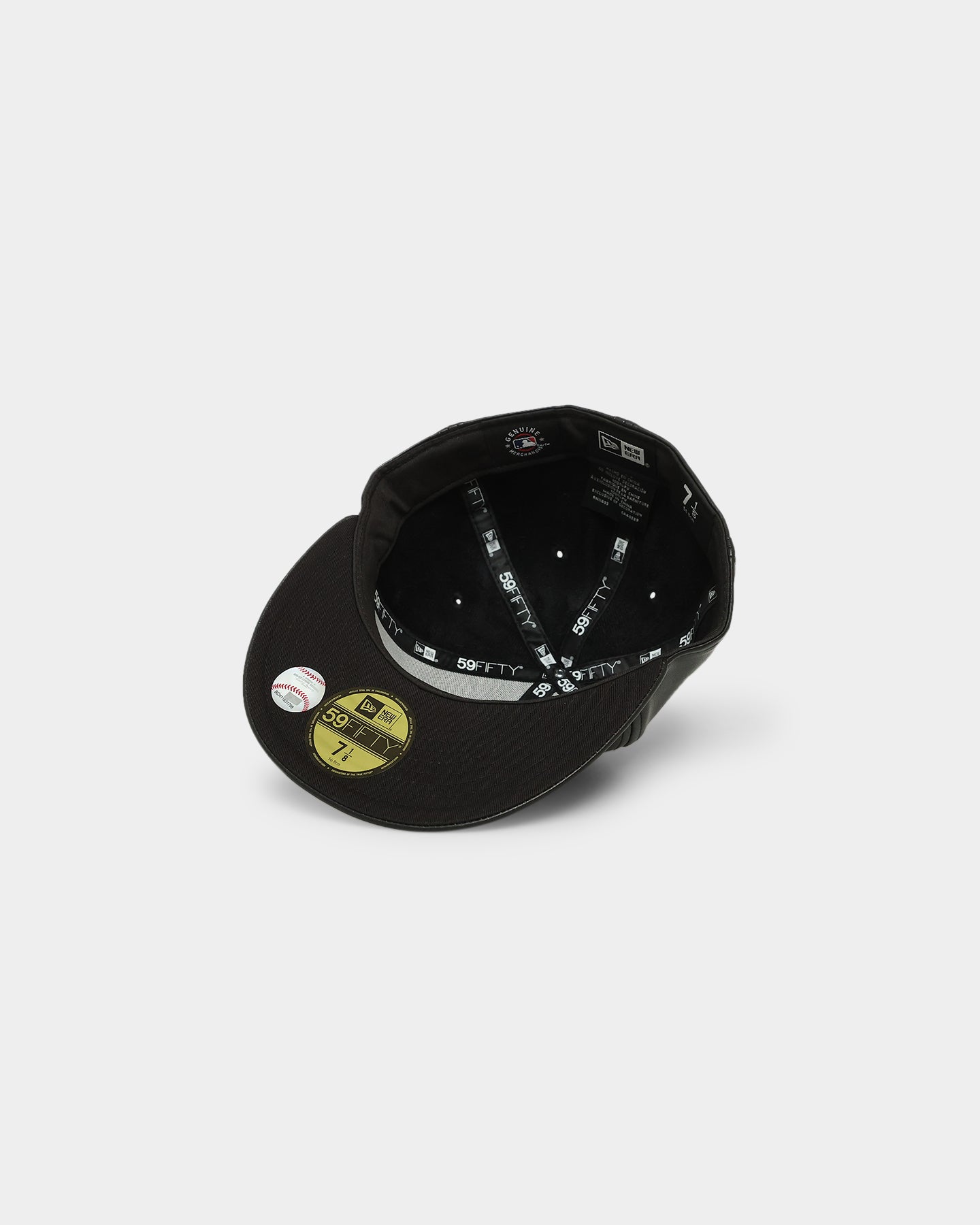 NEW ERA 59FIFTY MLB Leather Logo ドジャース New Era Los Angeles Dodgers 'Core PU Leather' 59FIFTY Fitted