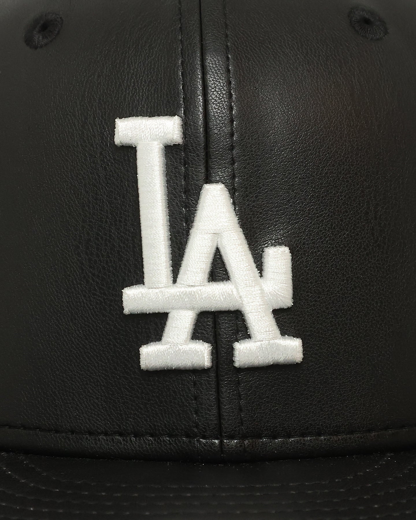 NEW ERA 59FIFTY MLB Leather Logo ドジャース New Era Los Angeles Dodgers 'Core PU Leather' 59FIFTY Fitted