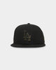 New Era Los Angeles Dodgers  'Metal Badge' 59FIFTY Fitted Black/Gold Metal