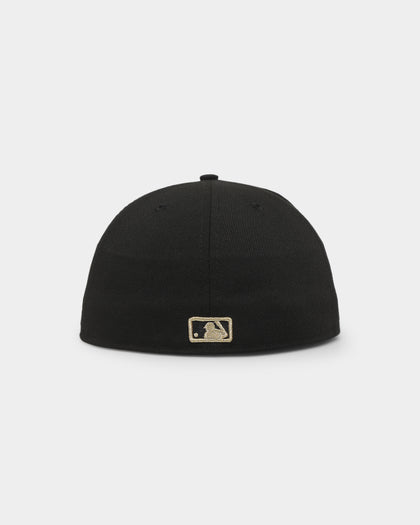 New Era Los Angeles Dodgers  'Metal Badge' 59FIFTY Fitted Black/Gold Metal