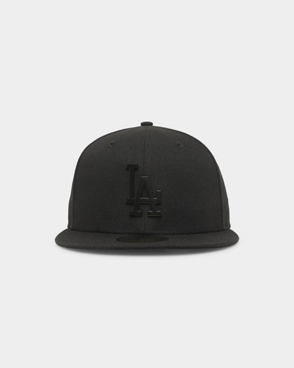 New Era Los Angeles Dodgers 'Metal Badge' 59FIFTY Fitted Black/Black