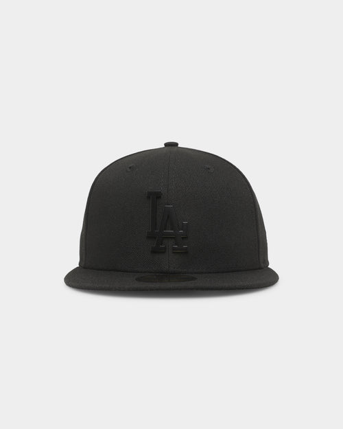 New Era Los Angeles Dodgers 'Metal Badge' 59FIFTY Fitted Black/Black