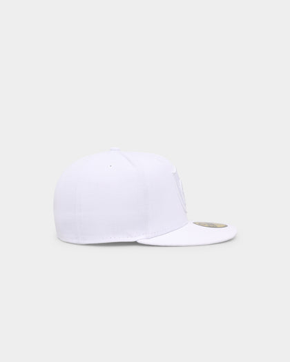New Era Las Vegas Raiders 'White On White' 59FIFTY Fitted White/White