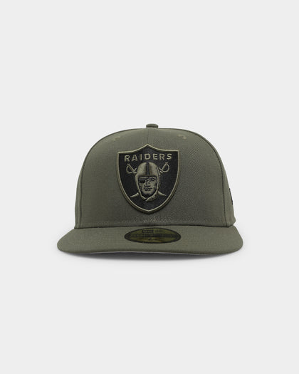 New Era Las Vegas Raiders 'Olive Black' 59FIFTY Fitted Olive/Black