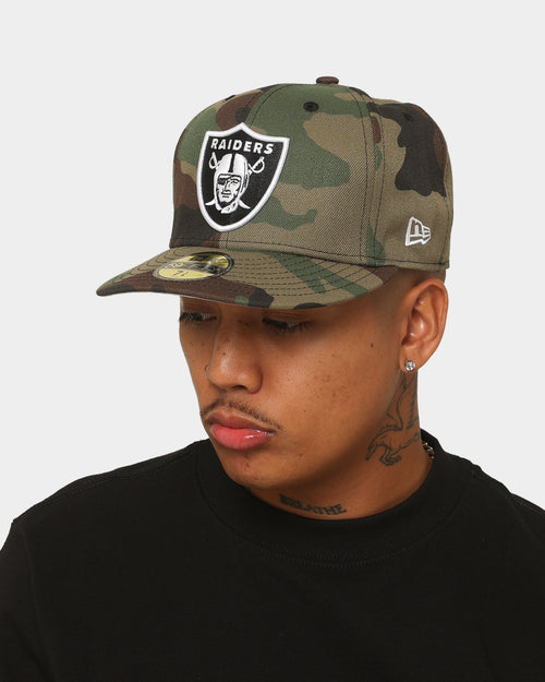 New Era Las Vegas Raiders 'Core Camo' 59FIFTY Fitted Camo/White