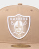 New Era Las Vegas Raiders "Camel White" 59FIFTY Fitted Tumbleweed/White
