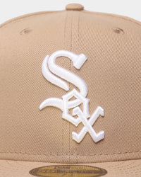 New Era Chicago White Sox "Camel White" 59FIFTY Fitted Tumbleweed/White