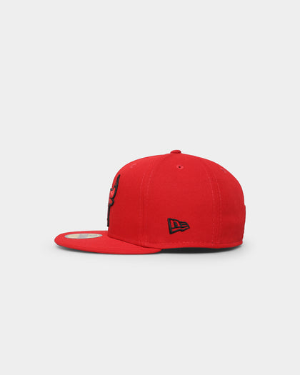 New Era Chicago Bulls 'Core Scarlet/Black' 59FIFTY Fitted Scarlet/Black