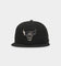 New Era Chicago Bulls 'Metal Badge' 59FIFTY Fitted Black/Silver