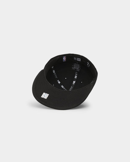 New Era Chicago Bulls 'Metal Badge' 59FIFTY Fitted Black/Silver