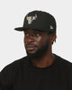 New Era Chicago Bulls 'Metal Badge' 59FIFTY Fitted Black/Silver