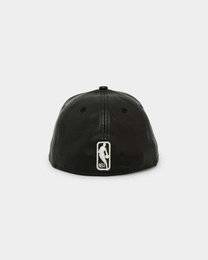 New Era Chicago Bulls 'Core PU Leather' 59FIFTY Fitted Black/White