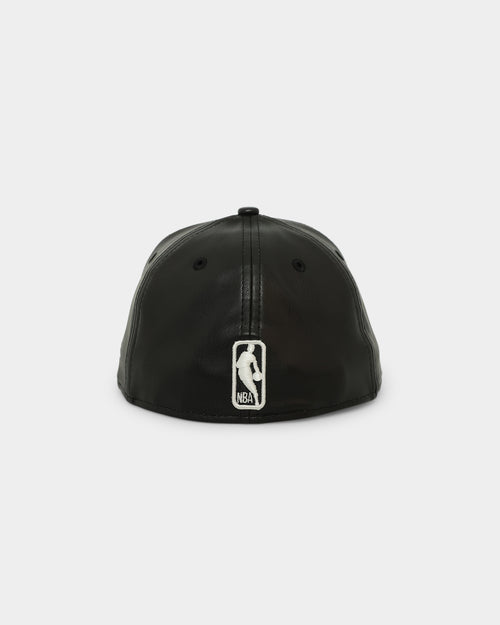 New Era Chicago Bulls 'Core PU Leather' 59FIFTY Fitted Black/White