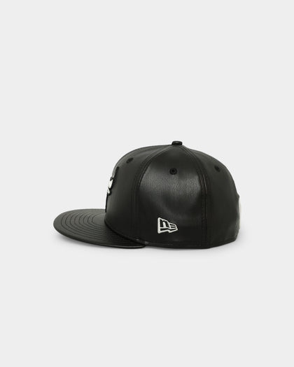New Era Chicago Bulls 'Core PU Leather' 59FIFTY Fitted Black/White