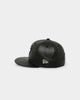 New Era Chicago Bulls 'Core PU Leather' 59FIFTY Fitted Black/White