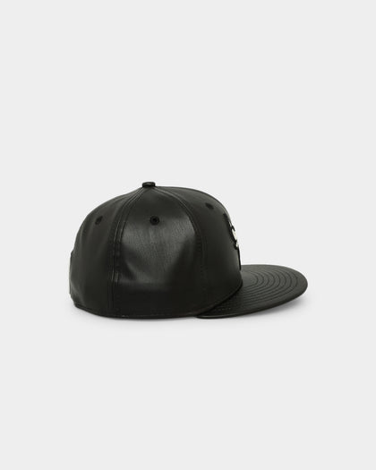 New Era Chicago Bulls 'Core PU Leather' 59FIFTY Fitted Black/White