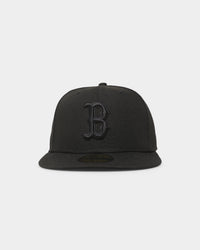 New Era Boston Red Sox 'Black On Black' 59FIFTY Fitted Black/Black