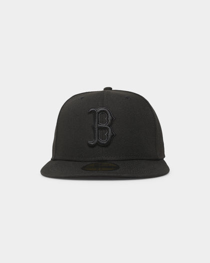New Era Boston Red Sox 'Black On Black' 59FIFTY Fitted Black/Black