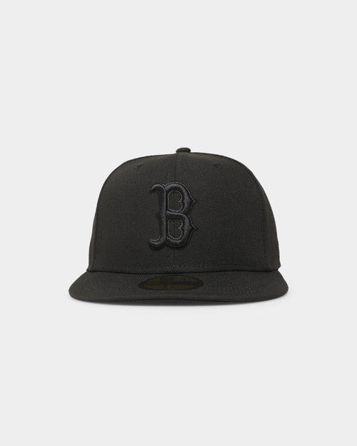 New Era Boston Red Sox 'Black On Black' 59FIFTY Fitted Black/Black