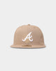 New Era Atlanta Braves "Camel White" 59FIFTY Fitted Tumbleweed/White