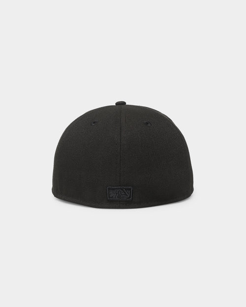 New Era Atlanta Braves 'Black On Black' 59FIFTY Fitted Black/Black