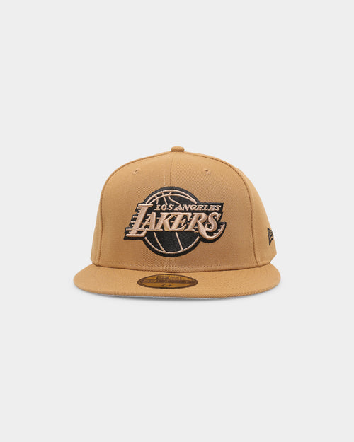 New Era Los Angeles Lakers 'Wheat' 59FIFTY Fitted Wheat/Black