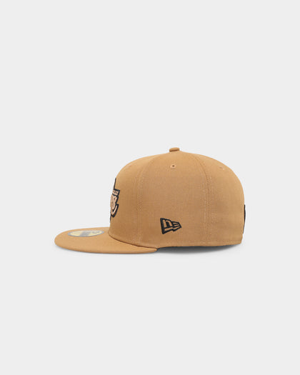 New Era Los Angeles Lakers 'Wheat' 59FIFTY Fitted Wheat/Black