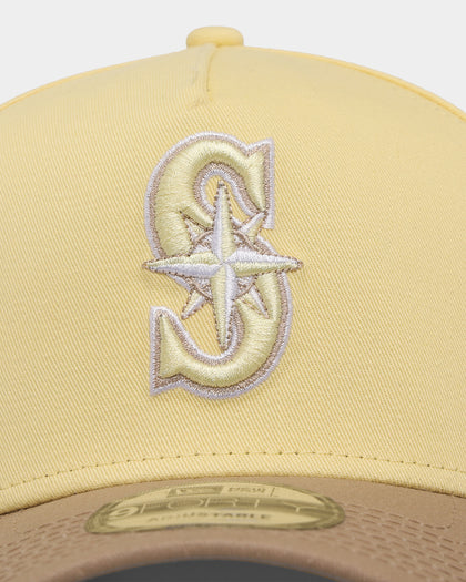 New Era Seattle Mariners 'Butter Popcorn' 9FORTY A-Frame Snapback Yellow
