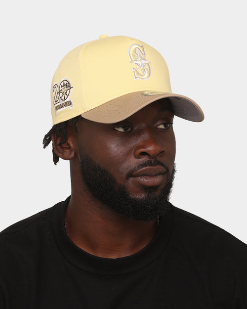 New Era Seattle Mariners 'Butter Popcorn' 9FORTY A-Frame Snapback Yellow