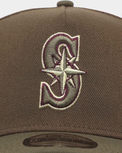 New Era Seattle Mariners 'Mixed Olives' World Series 9FORTY A-Frame Snapback Mixed Olives