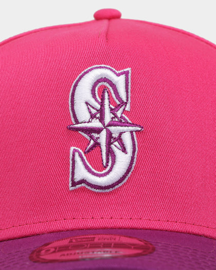 New Era Seattle Mariners 'Strawberry & Grape' 9FORTY A-Frame Snapback Pink/Purple