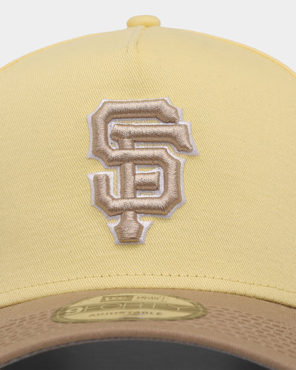 New Era San Francisco Giants 'Butter Popcorn' 9FORTY A-Frame Snapback Yellow