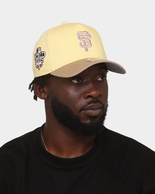 New Era San Francisco Giants 'Butter Popcorn' 9FORTY A-Frame Snapback Yellow