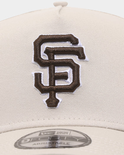 New Era San Francisco Giants 'Oat Mocha' 9FORTY A-Frame Snapback Stone