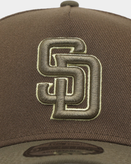 New Era San Diego Padres 'Mixed Olives' World Series 9FORTY A-Frame Snapback Mixed Olives