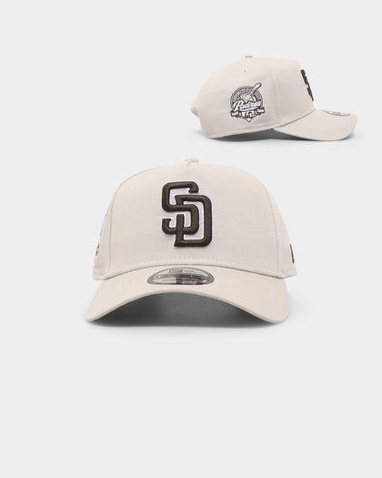 New Era San Diego Padres 'Oat Mocha' 9FORTY A-Frame Snapback Stone