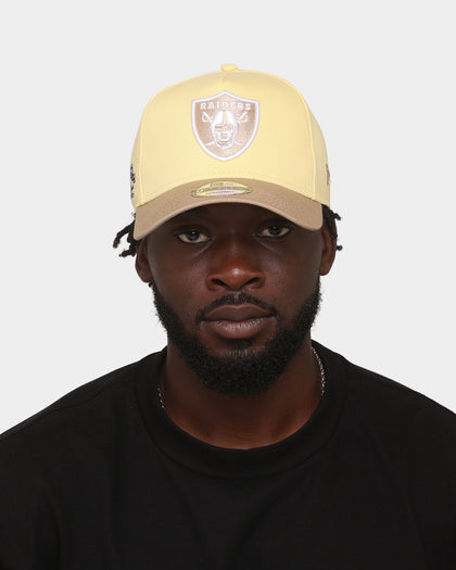 New Era Oakland Raiders 'Butter Popcorn' 9FORTY A-Frame Snapback Yellow